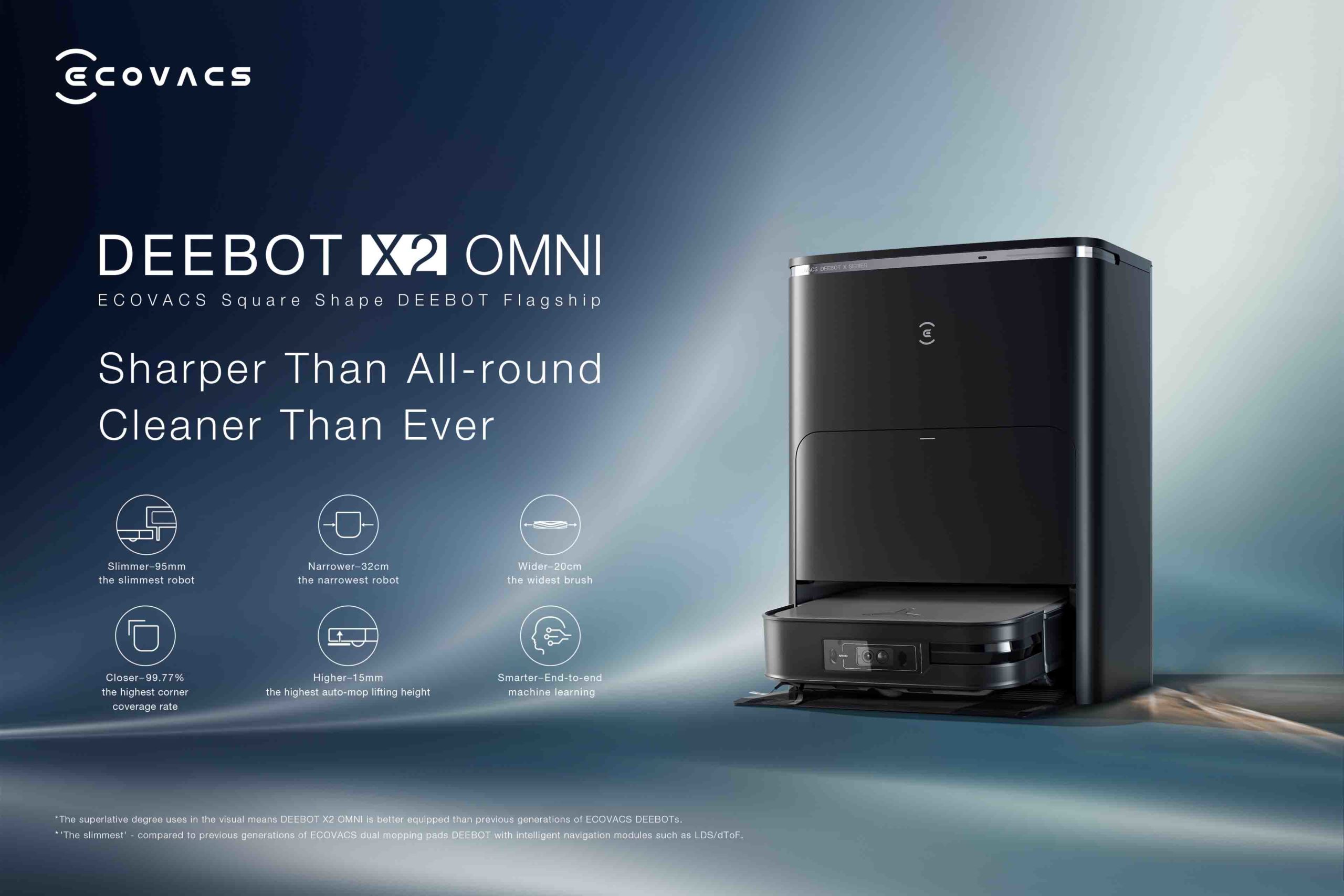 Ecovacs DEEBOT X2 Omni